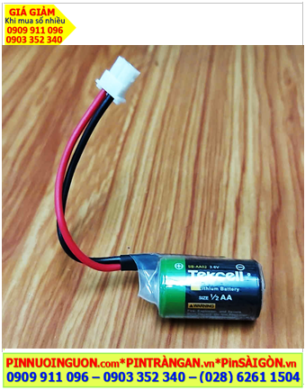 Tekcell SB-AA02; Pin nuôi nguồn PLC Tekcell SB-AA02 lithium 3.6v 1/2AA 1200mAh _Xuất xứ Hàn Quốc